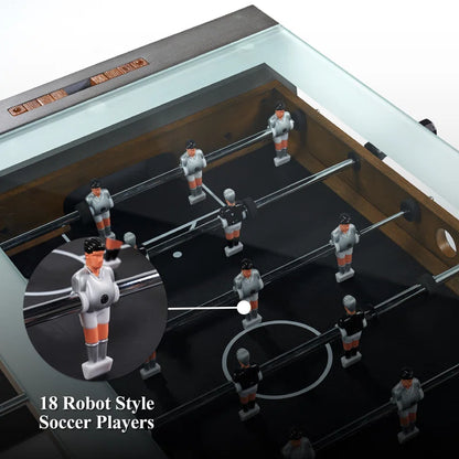 40"Solid Wood Foosball Table